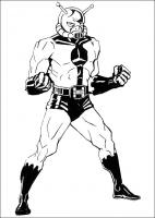  dessin coloriage ant-man-9