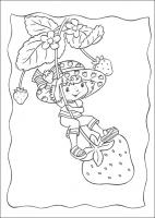  dessin en ligne charlotte-aux-fraises-balancoire