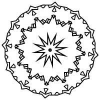  dessin en ligne mandala-kaleidoscope-102