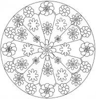  dessin à colorier mandala-kaleidoscope-2