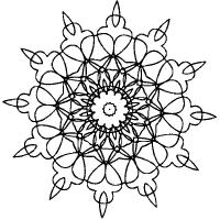  dessin à colorier mandala-kaleidoscope-44