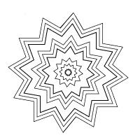  dessin à colorier mandala-kaleidoscope-5