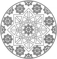  coloriage à dessiner mandala-kaleidoscope-71