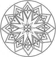  dessin à colorier mandala-kaleidoscope-73