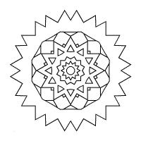  dessin à colorier mandala-kaleidoscope-8