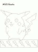  coloriage à dessiner pokemon-pikachu-beau