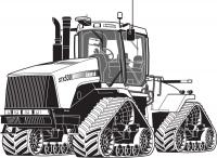  dessin en ligne tracteur-ferme-coloriage-5
