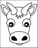  dessin à imprimer vache-26
