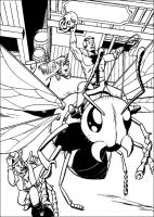  dessin coloriage ant-man-6