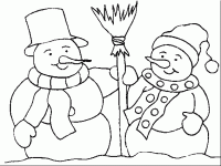 coloriage à dessiner bonhomme-de-neige-14