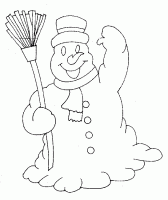  dessin à imprimer bonhomme-de-neige-20