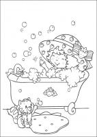  dessin en ligne charlotte-aux-fraises-bain