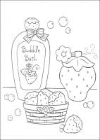 coloriage à dessiner charlotte-aux-fraises-bain-douche