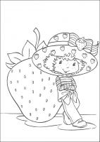  dessin à colorier charlotte-aux-fraises-fraise