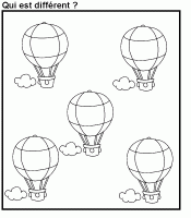  dessin à imprimer lesballons