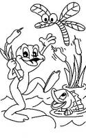  dessin coloriage grenouille-joue
