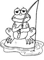  dessin dessin grenouille-peche