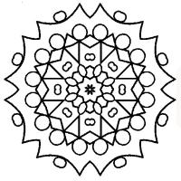  dessin à colorier mandala-kaleidoscope-11