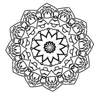  dessin à colorier mandala-kaleidoscope-24