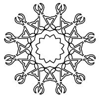 dessin en ligne mandala-kaleidoscope-4