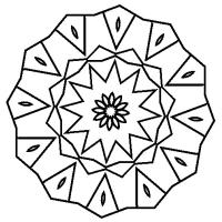  coloriage à imprimer mandala-kaleidoscope-49