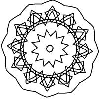  dessin à colorier mandala-kaleidoscope-50