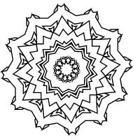  dessin à colorier mandala-kaleidoscope-53