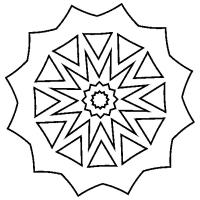  dessin à colorier mandala-kaleidoscope-54