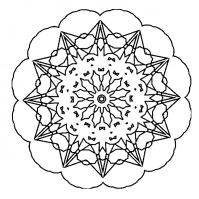  dessin à colorier mandala-kaleidoscope-68