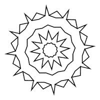 coloriage à dessiner mandala-kaleidoscope-83