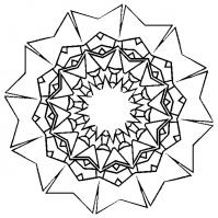  coloriage à dessiner mandala-kaleidoscope-85