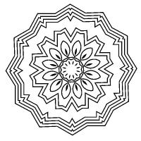 dessin coloriage mandala-kaleidoscope-91