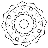  dessin à colorier mandala-kaleidoscope-99