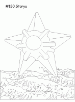  dessin coloriage pokemon-staryu