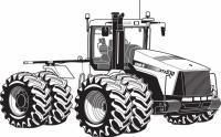  dessin à imprimer tracteur-ferme-coloriage-8