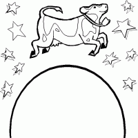  dessin en ligne vache-2