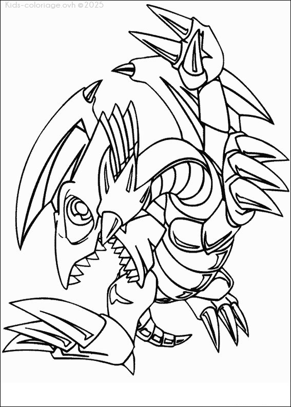 Coloriage à imprimer yugioh14