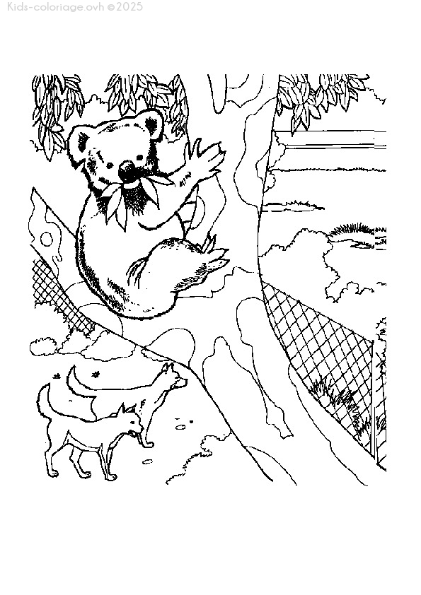 Coloriage à imprimer coloriageanimauxzoo36