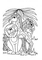  dessin en ligne coloriage-animaux-zoo-37